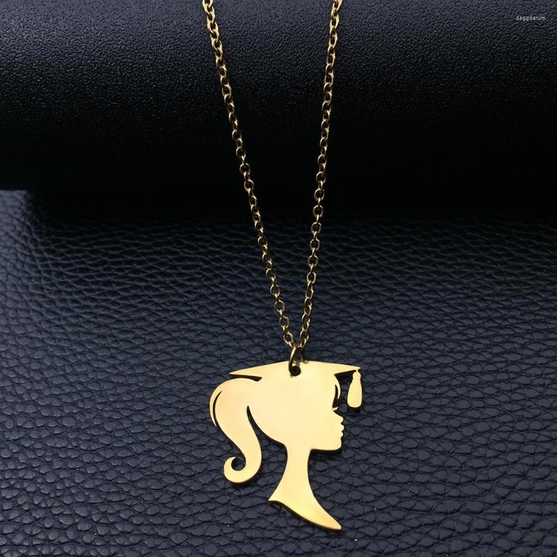 Pendant Necklaces High Quality Bachelor Necklace Gold Plated Stainless Steel Jewelry Graduation Gift For Girl YP7246
Pendant Necklaces High Quality Bachelor Necklace Gold Plated Stainless Steel Jewelry Graduation Gift For Girl YP7246