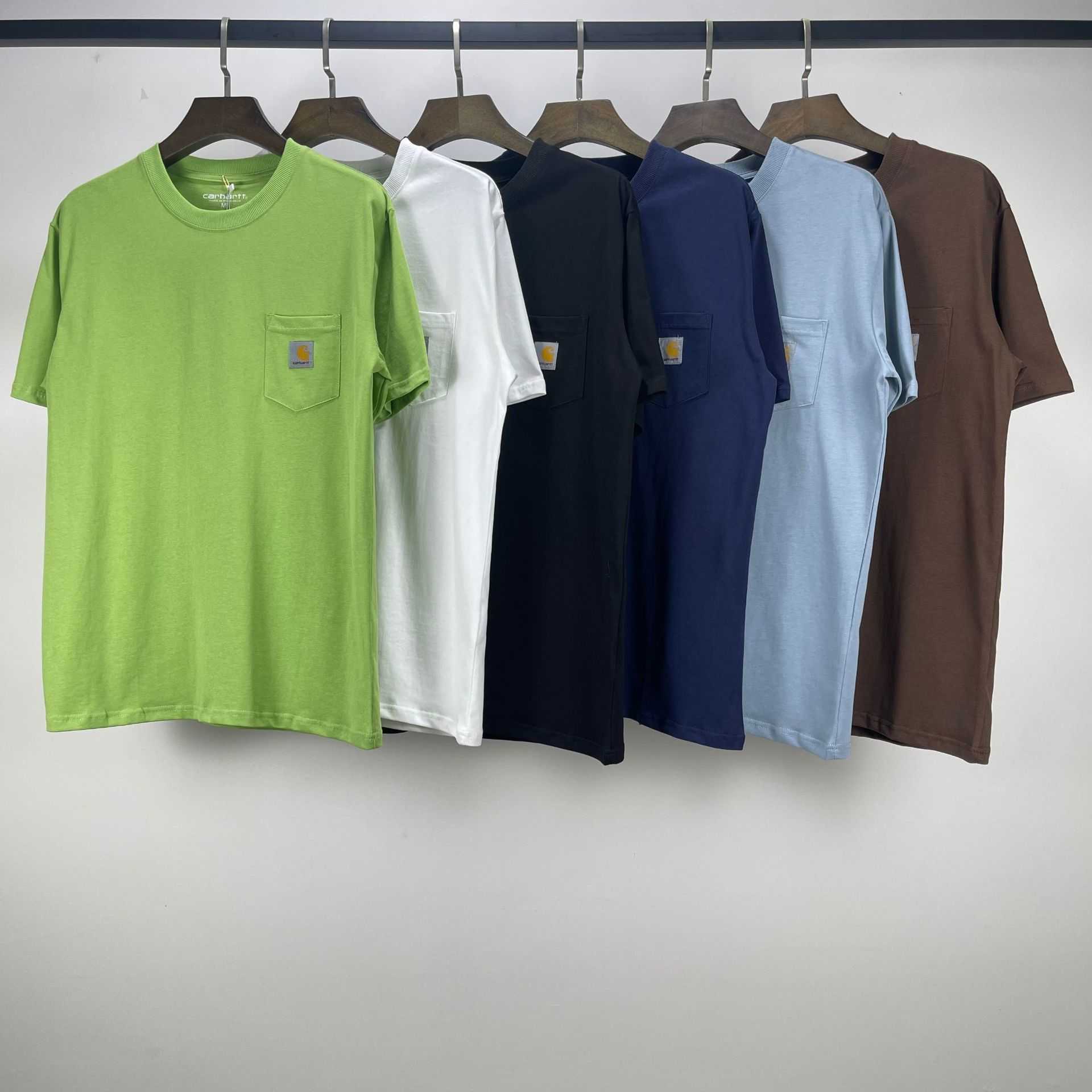 Fashion Men's and Women's T-shirt Tooling Brand Carhart New Military Industrial Apparel Basic Woven Badge Pocket High Street Star Same Summer 230g Fabric S2gs, Royal blue
Fashion Men's and Women's T-shirt Tooling Brand Carhart New Military Industrial Apparel Basic Woven Badge Pocket High Street Star Same Summer 230g Fabric S2gs, Royal blue