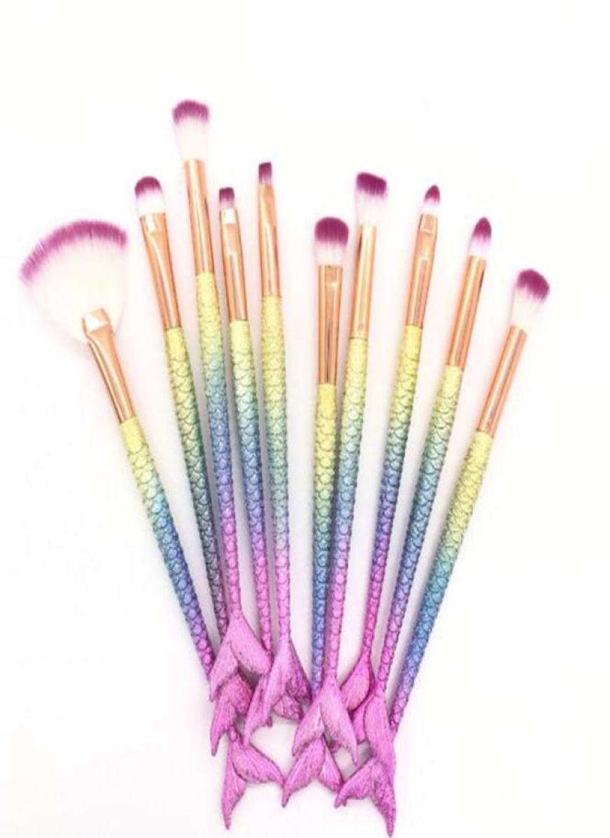 By Epacket 10 Pcs Mermaid Makeup Brushes Set Foundation Blending Powder Eyeshadow Contour Concealer Blush Cosmetic Makeup Tool5833702
By Epacket 10 Pcs Mermaid Makeup Brushes Set Foundation Blending Powder Eyeshadow Contour Concealer Blush Cosmetic Makeup Tool5833702