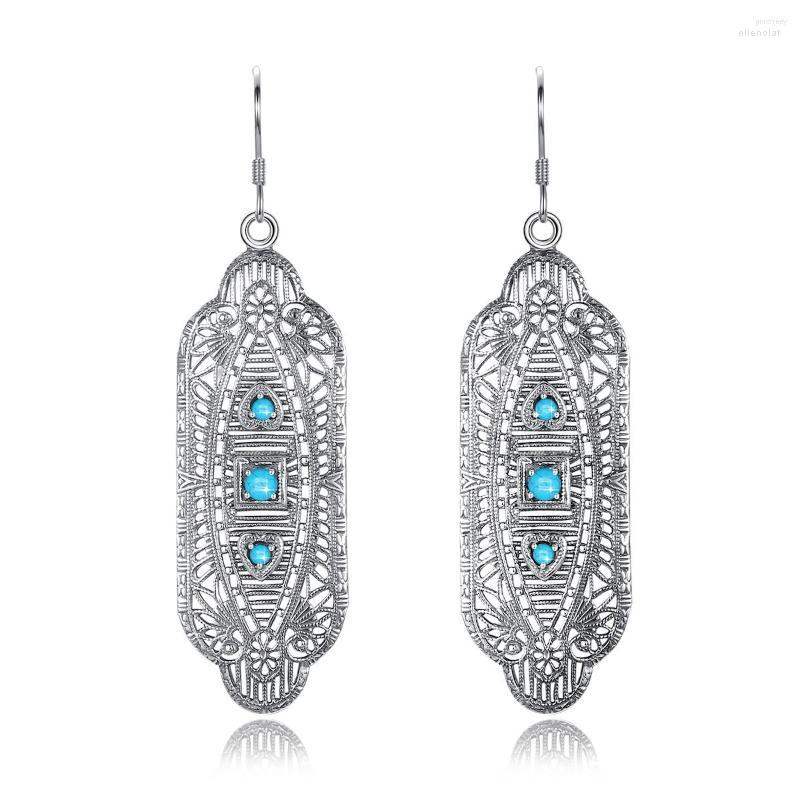 Dangle Earrings 3 Stone Turquoise Long Drop Silver 925 Earring For Women Wedding Party Anniversary Gift Fine Jewelry
Dangle Earrings 3 Stone Turquoise Long Drop Silver 925 Earring For Women Wedding Party Anniversary Gift Fine Jewelry