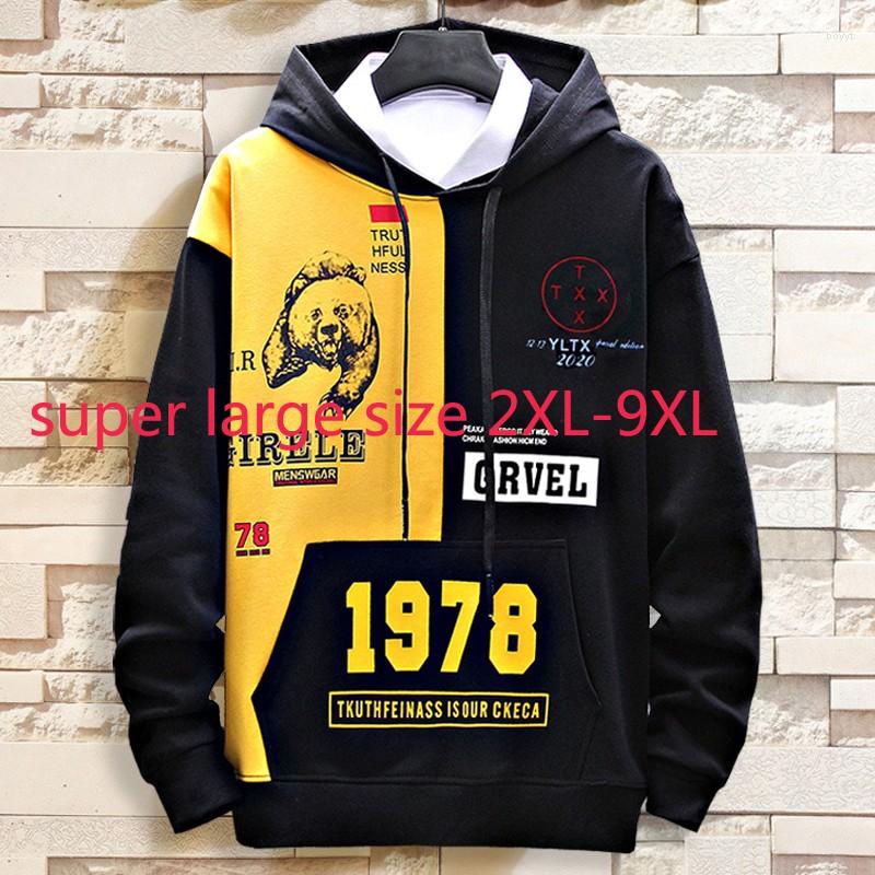 Men's Hoodies 2023 Arrival Fashion Super Large Mens Autumn Oversize Loose Hoodie Casual Hooded Print Plus Size 2XL- 5XL 6XL 7XL 8XL 9XL
Men's Hoodies 2023 Arrival Fashion Super Large Mens Autumn Oversize Loose Hoodie Casual Hooded Print Plus Size 2XL- 5XL 6XL 7XL 8XL 9XL