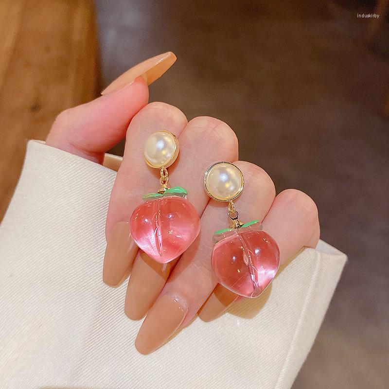 Dangle Earrings Pink Peach Pearl 2023 Trending Women's Korean Small Fresh Cute Summer Resin Design Girl Jewelry
Dangle Earrings Pink Peach Pearl 2023 Trending Women's Korean Small Fresh Cute Summer Resin Design Girl Jewelry