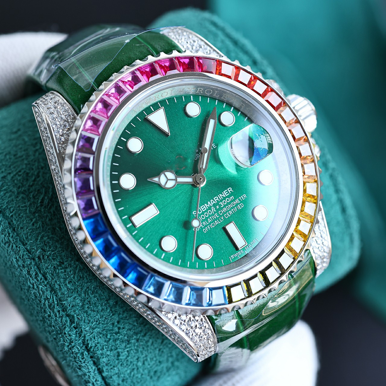 Mens Watch Designer Watches High Quality Men Automatic Mechanical Movement 904L Stainless Steel 40mm Ceramic Bezel Submariners Waterproof Watch With box
Mens Watch Designer Watches High Quality Men Automatic Mechanical Movement 904L Stainless Steel 40mm Ceramic Bezel Submariners Waterproof Watch With box
