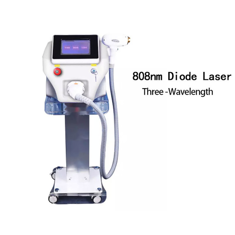 Newest Portable Diode Laser Hair Removal 808Nm/Diode Laser Portable Machine/755 808 1064 3 Wavelength Diod