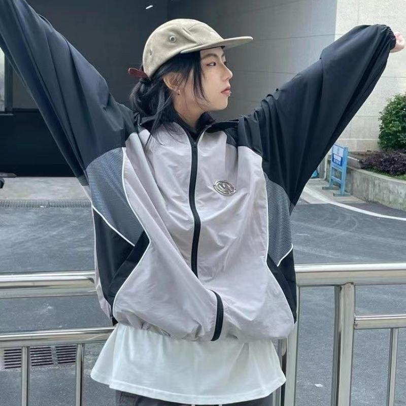Women' Jackets Deeptown Vintage Harajuku Jacket Women Outdoor Oversized Zipper Streetwear Track Thin Windbreaker Couple Loose Casual, Black
Women' Jackets Deeptown Vintage Harajuku Jacket Women Outdoor Oversized Zipper Streetwear Track Thin Windbreaker Couple Loose Casual, Black