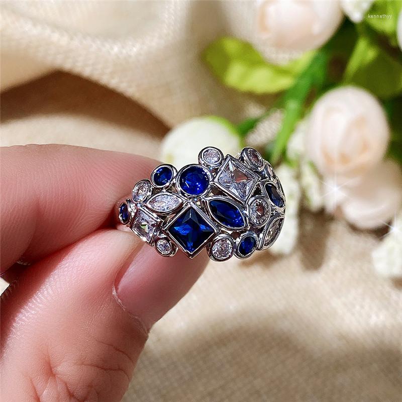 Cluster Rings CAOSHI Trendy Female Party With Bright Zirconia Fashionable Women's Accessories Lady Jewelry Wholesale Drop
Cluster Rings CAOSHI Trendy Female Party With Bright Zirconia Fashionable Women's Accessories Lady Jewelry Wholesale Drop