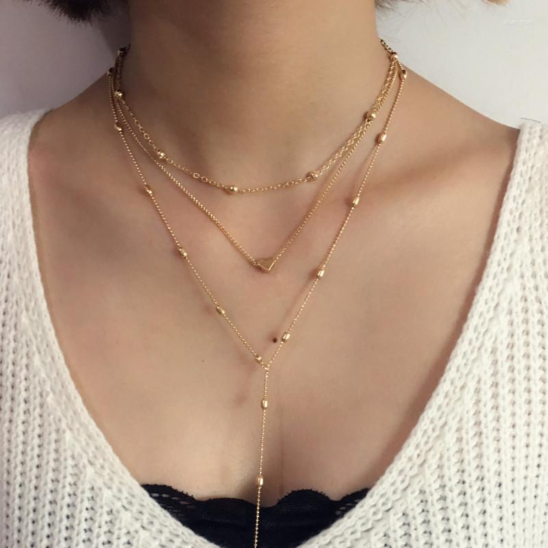 Pendant Necklaces RE Steampunk Multilayer Chokers Vintage Summer Bohemian Multi Layer Crystal Necklace Bijoux For Women J0435
Pendant Necklaces RE Steampunk Multilayer Chokers Vintage Summer Bohemian Multi Layer Crystal Necklace Bijoux For Women J0435