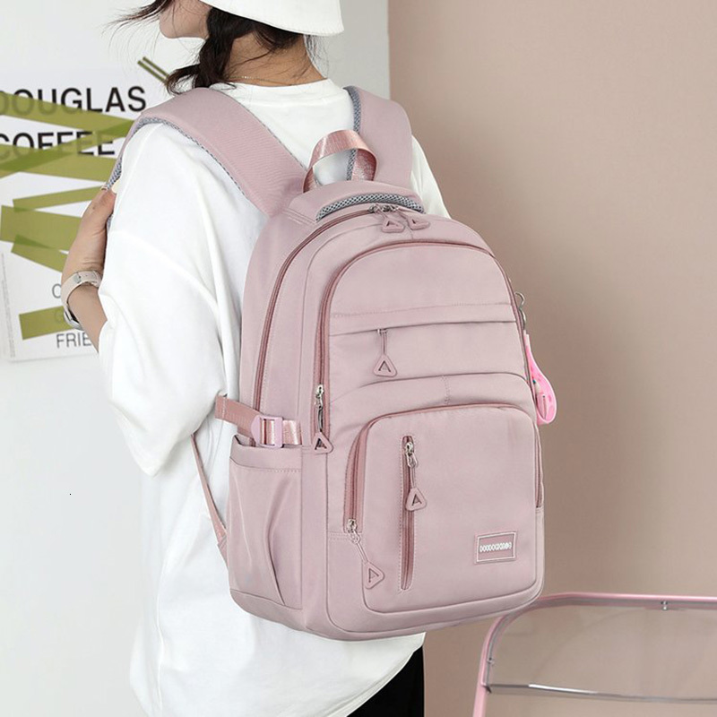 School Bags Korean Style Student Backpack Large Capacity Junior High School Bags for Girls Waterproof Travel Bagpack Computer Laptop Bag 230627