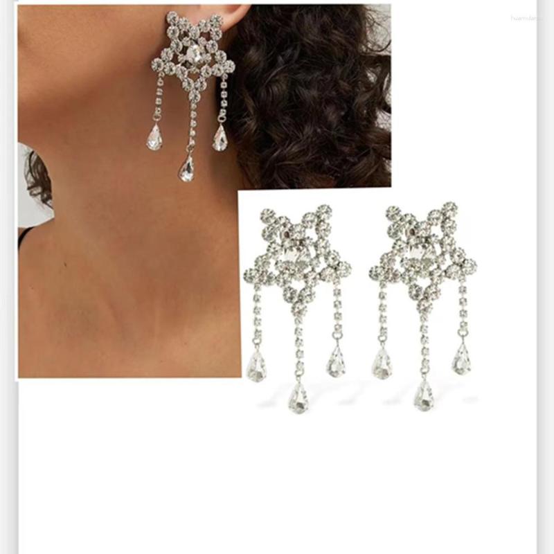 Dangle Earrings 2023 Crystal Tassel Star Stud Drop Christmas Gift For Women Shiny Rhinestone Water Pendant Jewelry
Dangle Earrings 2023 Crystal Tassel Star Stud Drop Christmas Gift For Women Shiny Rhinestone Water Pendant Jewelry