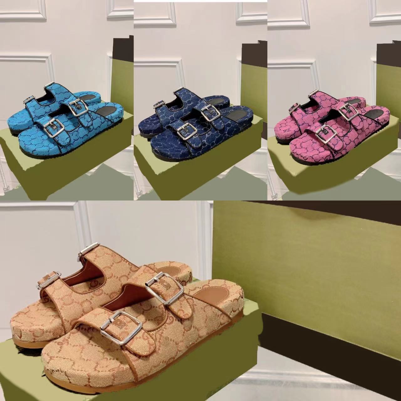 Designer Shoes Women Men Sandals 2023 Summer Slippers Buckle Luxury Beach Shoes Anti-slip Denim Electric Embroidery Sandals Outdoor Shoes With Box
Designer Shoes Women Men Sandals 2023 Summer Slippers Buckle Luxury Beach Shoes Anti-slip Denim Electric Embroidery Sandals Outdoor Shoes With Box