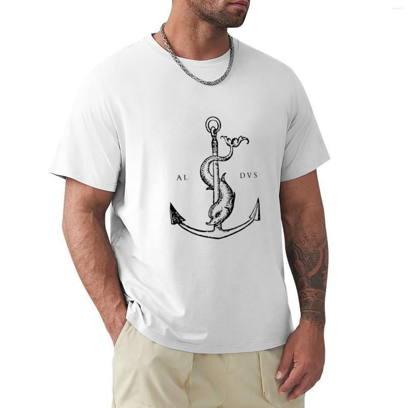 Men's Polos Festina Lente - Aldus Manutius Printer's Mark T-Shirt Blouse Funny T Shirts Vintage Clothes Mens Graphic T-shirts Big And, Blue
Men's Polos Festina Lente - Aldus Manutius Printer's Mark T-Shirt Blouse Funny T Shirts Vintage Clothes Mens Graphic T-shirts Big And, Blue
