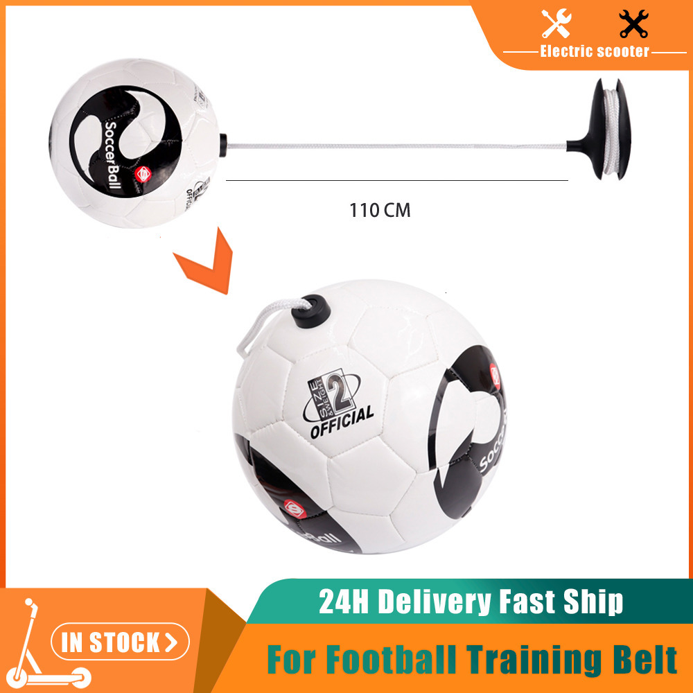 

Balls Size 2 Soccer Ball Juggle Bags Children Adults Auxiliary Circling Belt Rope Football Training Equipment Kick Trainer Kick 230627