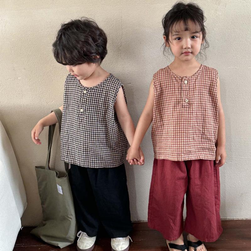 Clothing Sets Korea Sumer Kids Clothes Set Children's Top Cotton Summer Thin Girls Wear Boys' Sleeveless Baby, Orange vest
Clothing Sets Korea Sumer Kids Clothes Set Children's Top Cotton Summer Thin Girls Wear Boys' Sleeveless Baby, Orange vest