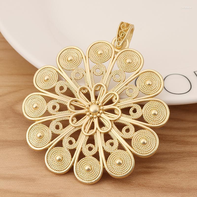 Pendant Necklaces Piece Matte Gold Large Flower Charms Pendants For Necklace Jewellery Making Accessories 60x60mmPendant Gord22
Pendant Necklaces Piece Matte Gold Large Flower Charms Pendants For Necklace Jewellery Making Accessories 60x60mmPendant Gord22