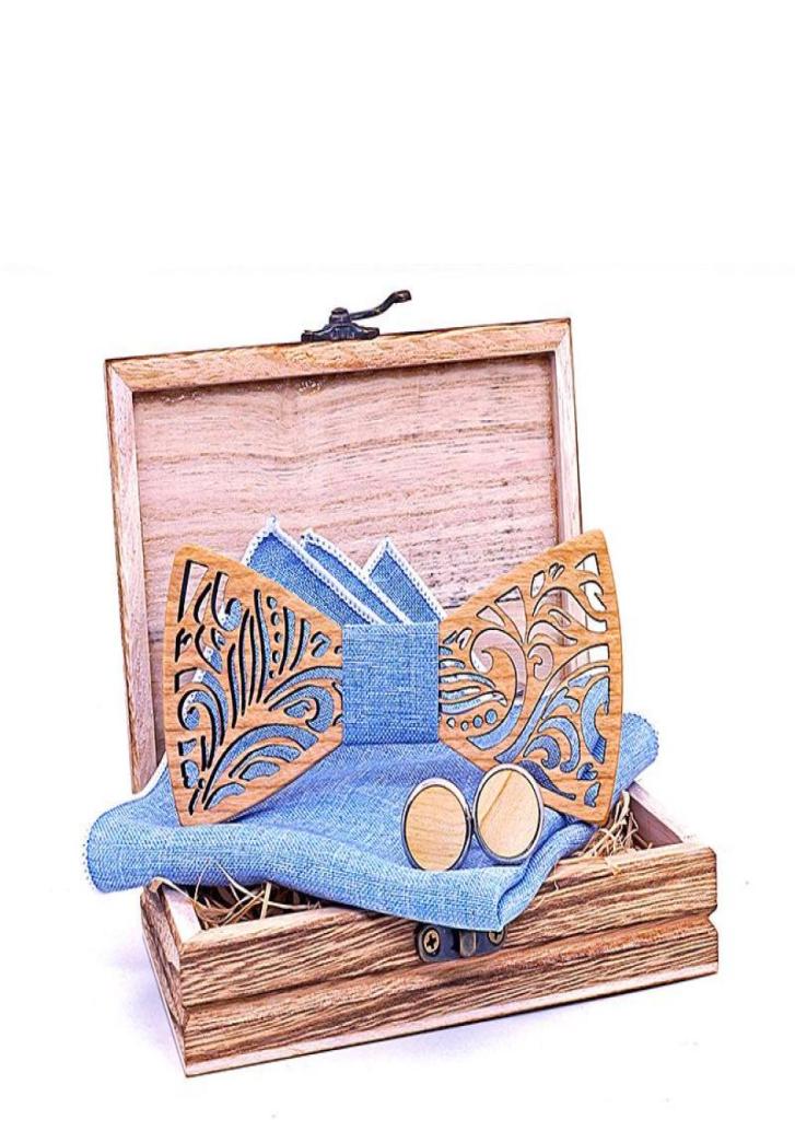 Bow Ties Sitonjwly Fashion 3D Wooden Bowtie For Mens Pocket Towel Papillon Corbatas Hollow Carved Wood Tie Handkerchief Cufflinks 4100959
Bow Ties Sitonjwly Fashion 3D Wooden Bowtie For Mens Pocket Towel Papillon Corbatas Hollow Carved Wood Tie Handkerchief Cufflinks 4100959