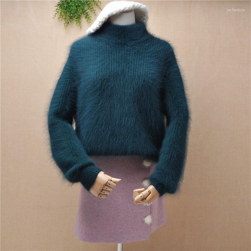 Women's Sweaters Ladies Women Fashion Hairy Thick Warm Mink Cashmere Turtleneck Long Sleeved Loose Pullover Angora Hair Winter Jumper, Body55cm chest114cm
Women's Sweaters Ladies Women Fashion Hairy Thick Warm Mink Cashmere Turtleneck Long Sleeved Loose Pullover Angora Hair Winter Jumper, Body55cm chest114cm