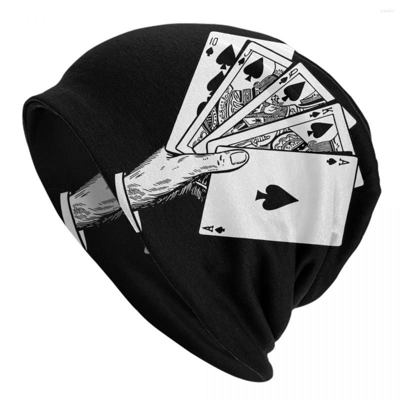 Berets Royal Flush Vintage Illustration Adult Men's Women's Knit Hat Keep Warm Winter Funny Knitted, Gold
Berets Royal Flush Vintage Illustration Adult Men's Women's Knit Hat Keep Warm Winter Funny Knitted, Gold