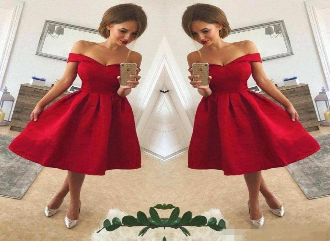 2018 Simple Red Off The Shoulder Satin A Line Short Party Dresses Ruched Knee Length Short Homecoming Cocktail Prom Gowns6124220, Royal blue
2018 Simple Red Off The Shoulder Satin A Line Short Party Dresses Ruched Knee Length Short Homecoming Cocktail Prom Gowns6124220, Royal blue
