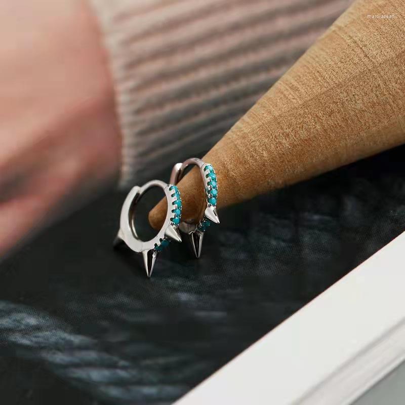 Hoop Earrings Pave Turquoise Blue Zircon Spike Huggie Mini Hoops Earring For Women Crystal Circle Ring Loops Jewelry
Hoop Earrings Pave Turquoise Blue Zircon Spike Huggie Mini Hoops Earring For Women Crystal Circle Ring Loops Jewelry