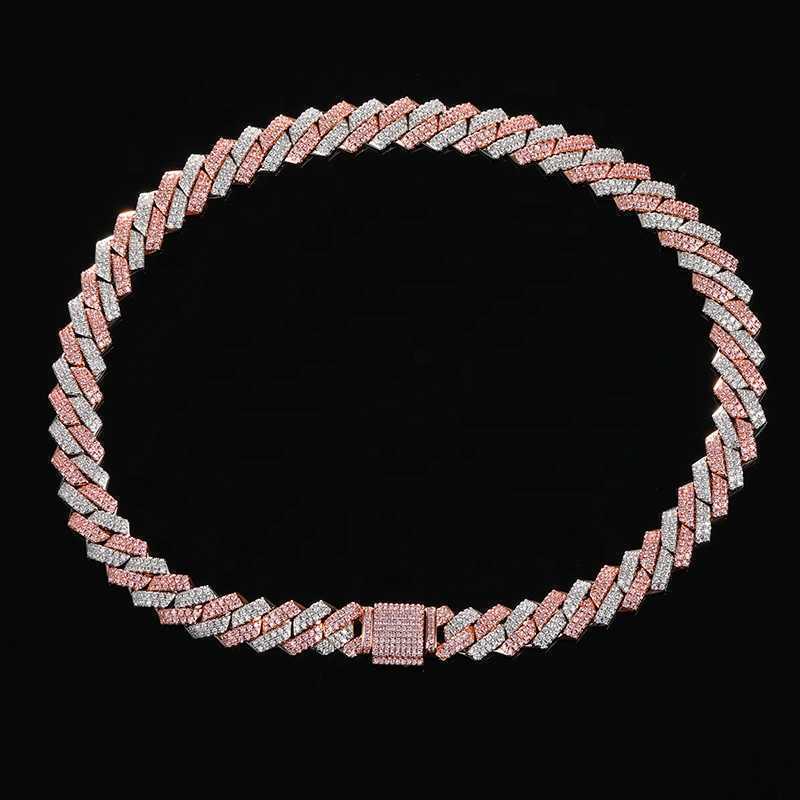 Hip Hop Silver 15mm Cuban Chain Two Tone Iced Out Vvs Moissanite Diamond Chain Cuban
Hip Hop Silver 15mm Cuban Chain Two Tone Iced Out Vvs Moissanite Diamond Chain Cuban