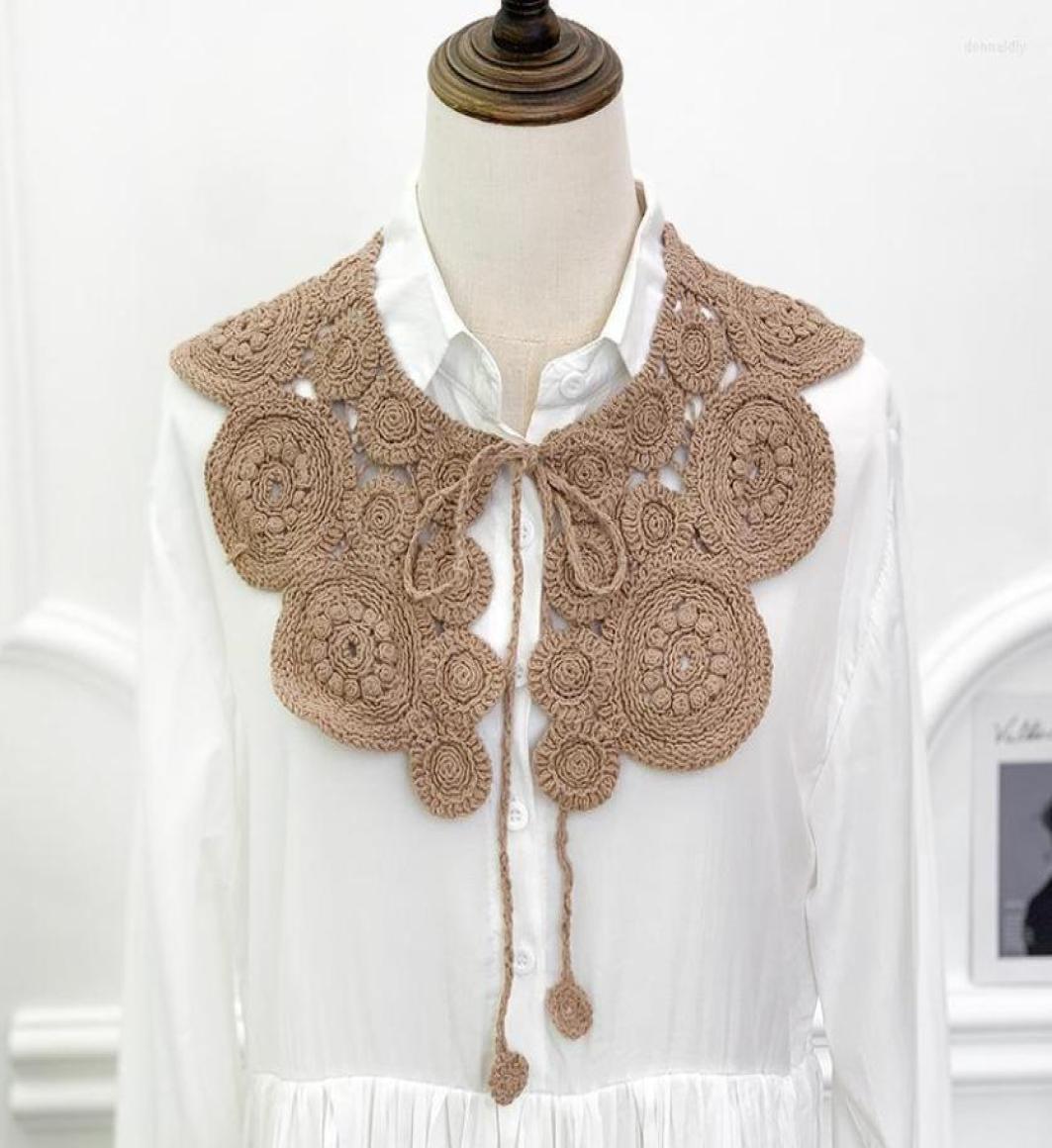 Bow Ties Linbaiway Women Knitted False Collar Female Shirt Blouse Tops Fake Laceup Sweet Detachable Accessory Donn222005988
Bow Ties Linbaiway Women Knitted False Collar Female Shirt Blouse Tops Fake Laceup Sweet Detachable Accessory Donn222005988