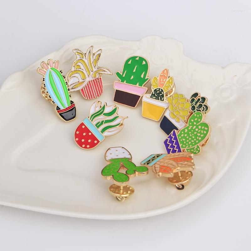 Brooches Summer Colorful Enamel Cactus Pins For Clothes Cartoon Potted Plant Flower Orchid Peony Succulents Desert Bag Badge
Brooches Summer Colorful Enamel Cactus Pins For Clothes Cartoon Potted Plant Flower Orchid Peony Succulents Desert Bag Badge