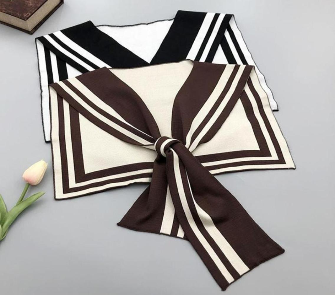 Bow Ties Women Autumn Lapel False Collar Shawl Female Knitted Solid Color Fake Blouse Sweater Decorative Half Shirt ShawlBow3275966
Bow Ties Women Autumn Lapel False Collar Shawl Female Knitted Solid Color Fake Blouse Sweater Decorative Half Shirt ShawlBow3275966