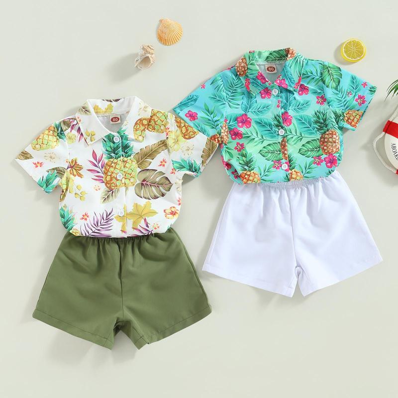 Clothing Sets CitgeeSummer Kids Toddler Baby Boy Outfits Short Sleeve Button Down Shirt Shorts Clothes Set
Clothing Sets CitgeeSummer Kids Toddler Baby Boy Outfits Short Sleeve Button Down Shirt Shorts Clothes Set