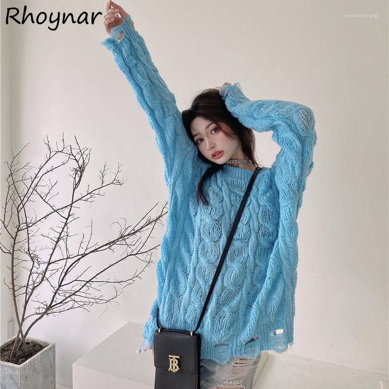 Women's Sweaters Pullovers Women Hollow Out Vintage Solid Y2k Comfort Fall Harajuku Fashion Casual Feminino Loose Sexy Lazy Design Knitted, White
Women's Sweaters Pullovers Women Hollow Out Vintage Solid Y2k Comfort Fall Harajuku Fashion Casual Feminino Loose Sexy Lazy Design Knitted, White
