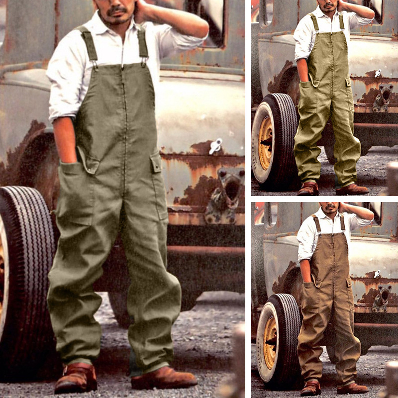 Men's Jeans American Retro Overalls Summer Solid Color Workwear Pants Loose Large Size Casual Vintage Mens Cargo Jumpsuit 230628, Green
Men's Jeans American Retro Overalls Summer Solid Color Workwear Pants Loose Large Size Casual Vintage Mens Cargo Jumpsuit 230628, Green