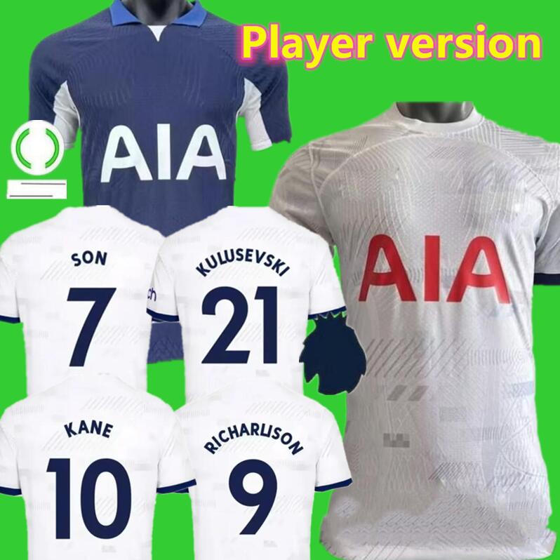 Player version Tottenham Spurs soccer jerseys 23 24 SON KANE HOJBJERG BERGWIJN BENTANCUR PERISIC 2023 2024 LUCAS RICHARLISON KULUSEVSKI football shirt uniforms
Player version Tottenham Spurs soccer jerseys 23 24 SON KANE HOJBJERG BERGWIJN BENTANCUR PERISIC 2023 2024 LUCAS RICHARLISON KULUSEVSKI football shirt uniforms