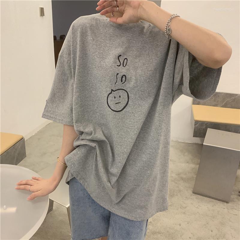 Women's T Shirts Vintage Funny Print Pure Cotton T-shirts Women Harajuku Oversized Short Sleeve Y2k Tops Korean Streetwear Casual Shirt, Chul 275 hei
Women's T Shirts Vintage Funny Print Pure Cotton T-shirts Women Harajuku Oversized Short Sleeve Y2k Tops Korean Streetwear Casual Shirt, Chul 275 hei