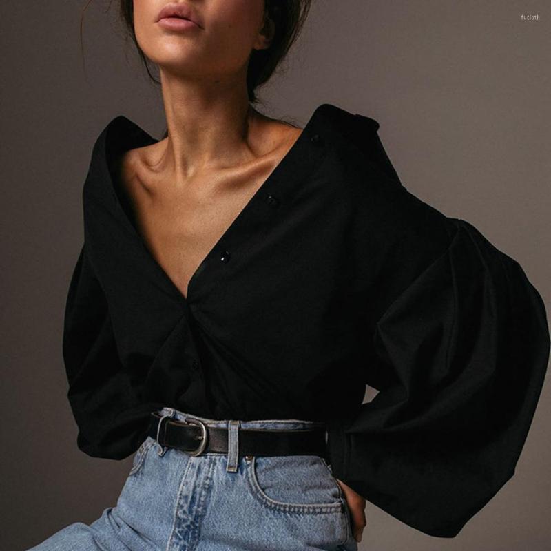 Women' Blouses Casual Vintage Sexy Button White Blouse Women Lantern Sleeve Oversized Loose Shirt Cotton Office Ladies Tops Blusas
Women' Blouses Casual Vintage Sexy Button White Blouse Women Lantern Sleeve Oversized Loose Shirt Cotton Office Ladies Tops Blusas