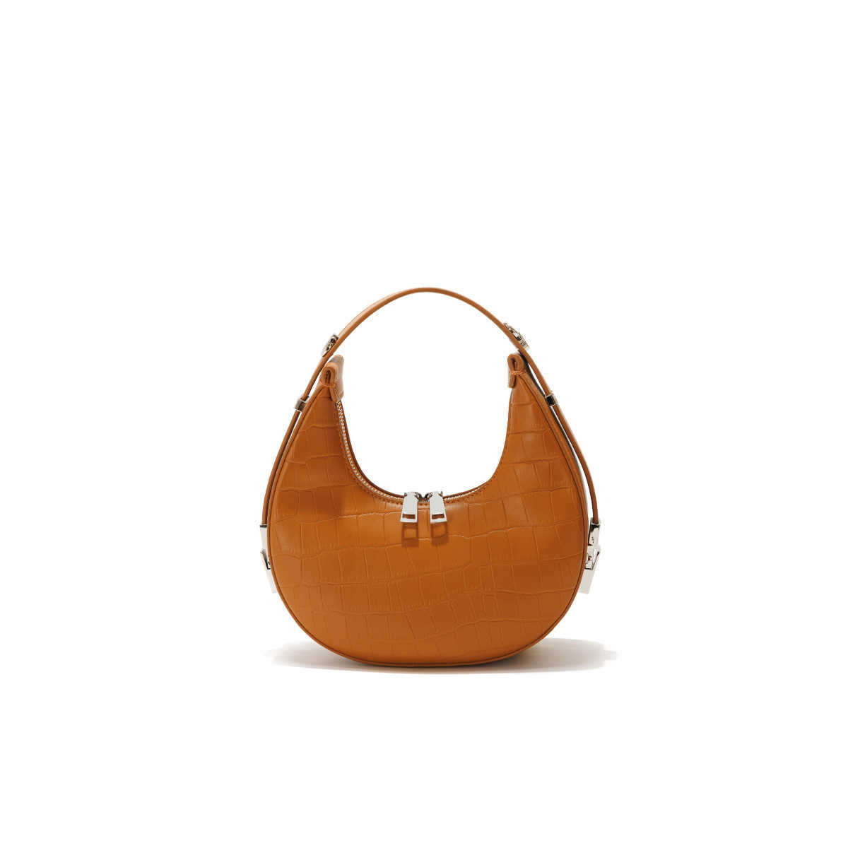 New Underarm Bag Fashion Handbag Women's Bag Small Design Texture Crescent Bag Crossbody Bag, Black4
New Underarm Bag Fashion Handbag Women's Bag Small Design Texture Crescent Bag Crossbody Bag, Black4