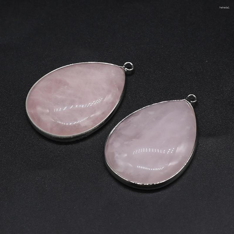 Pendant Necklaces Reiki Healing Natural Crystal Rose Quartzs Charm For Jewelry Making DIY Bracelet Necklace Accessories 30x45mm
Pendant Necklaces Reiki Healing Natural Crystal Rose Quartzs Charm For Jewelry Making DIY Bracelet Necklace Accessories 30x45mm