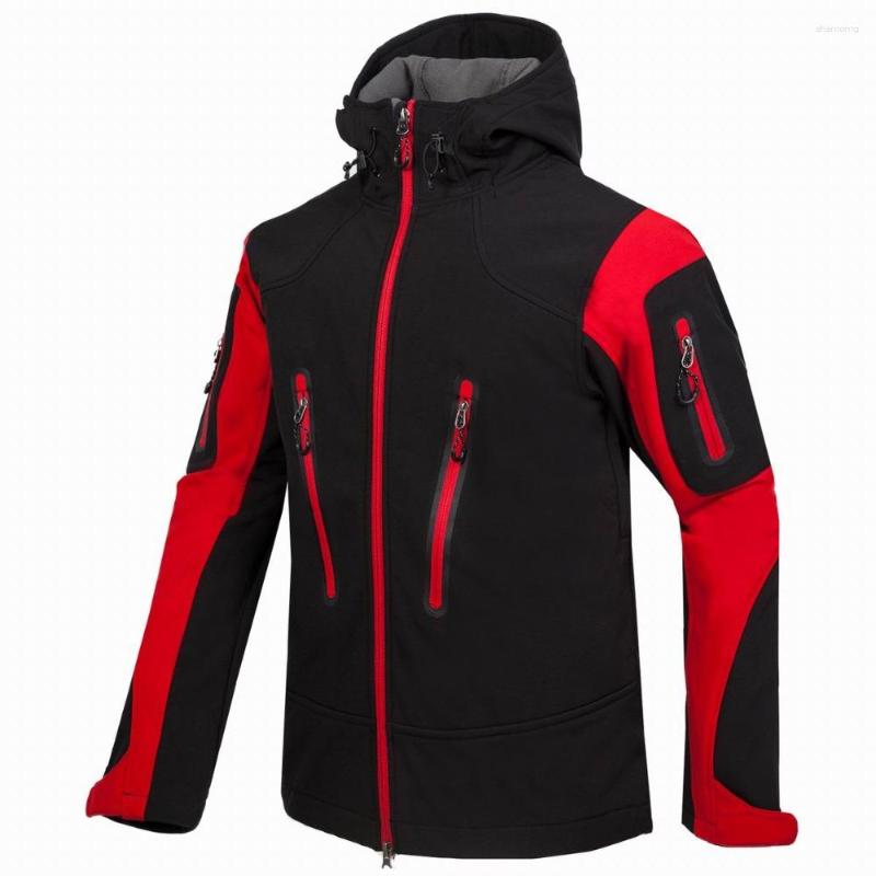 Hunting Jackets Men Hiking Jacket Softshell Fleece Outdoor Sport Wear Windproof Breathable Thicken Coat Climbing Camping Riding Male Autumn, Red
Hunting Jackets Men Hiking Jacket Softshell Fleece Outdoor Sport Wear Windproof Breathable Thicken Coat Climbing Camping Riding Male Autumn, Red