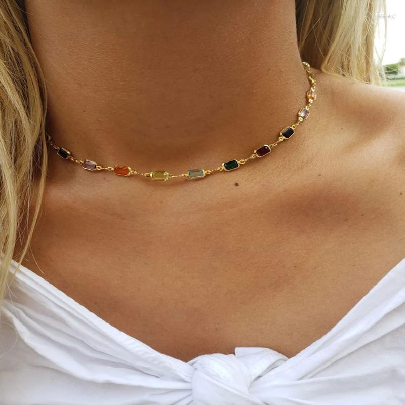 Chains Seven Color Crystal Necklace Ethnic Style Chain 2023 Fashion Simple Charm Clavicle Jewelry Ladies GiftChains Gord22
Chains Seven Color Crystal Necklace Ethnic Style Chain 2023 Fashion Simple Charm Clavicle Jewelry Ladies GiftChains Gord22