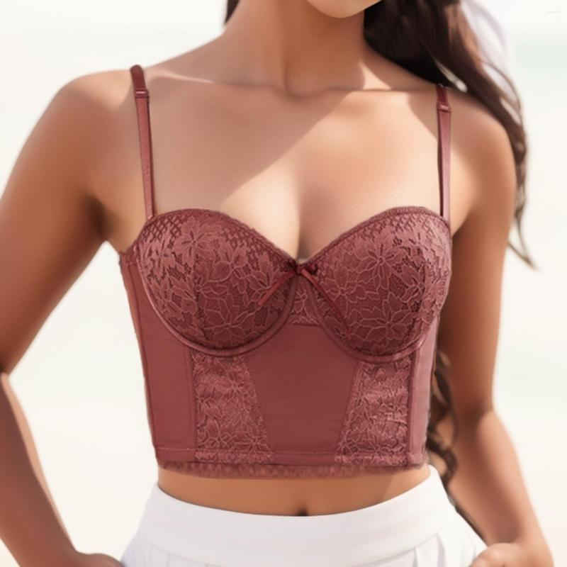 Bras Large Size Lace Womens Breast Comfortable Thin Cotton Cup Tank Tops Wirefree Lingerie Solid Color Bralette Brassiere, Brown
Bras Large Size Lace Womens Breast Comfortable Thin Cotton Cup Tank Tops Wirefree Lingerie Solid Color Bralette Brassiere, Brown