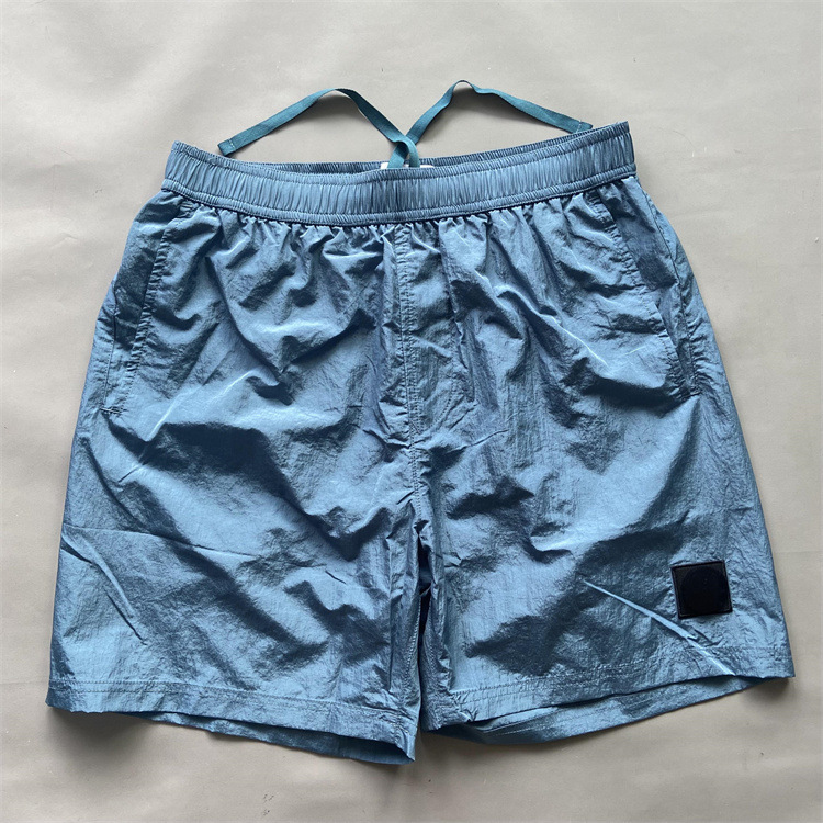 9 Colors Metal Nylon Dyed Shorts Outdoor Jogging Tracksuit Causual Men Short Pants Beach Swim Shorts Size M-XXL High Quality