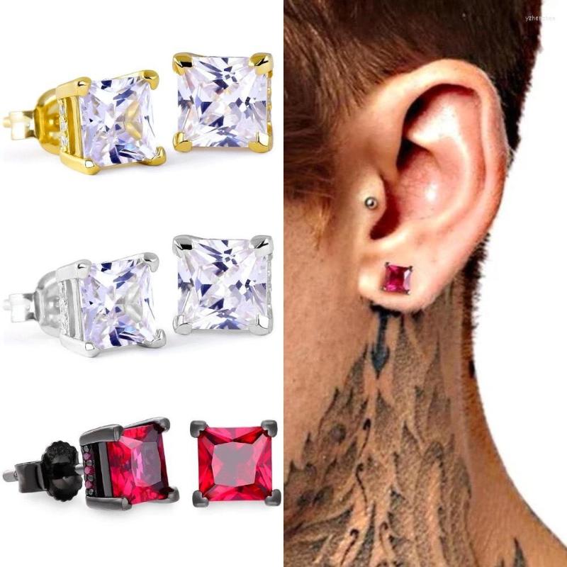 Stud Earrings Gold Color Square Zircon Bling For Men Hip Hop Women's Luxury Rhinestone Geometry Jewelry
Stud Earrings Gold Color Square Zircon Bling For Men Hip Hop Women's Luxury Rhinestone Geometry Jewelry