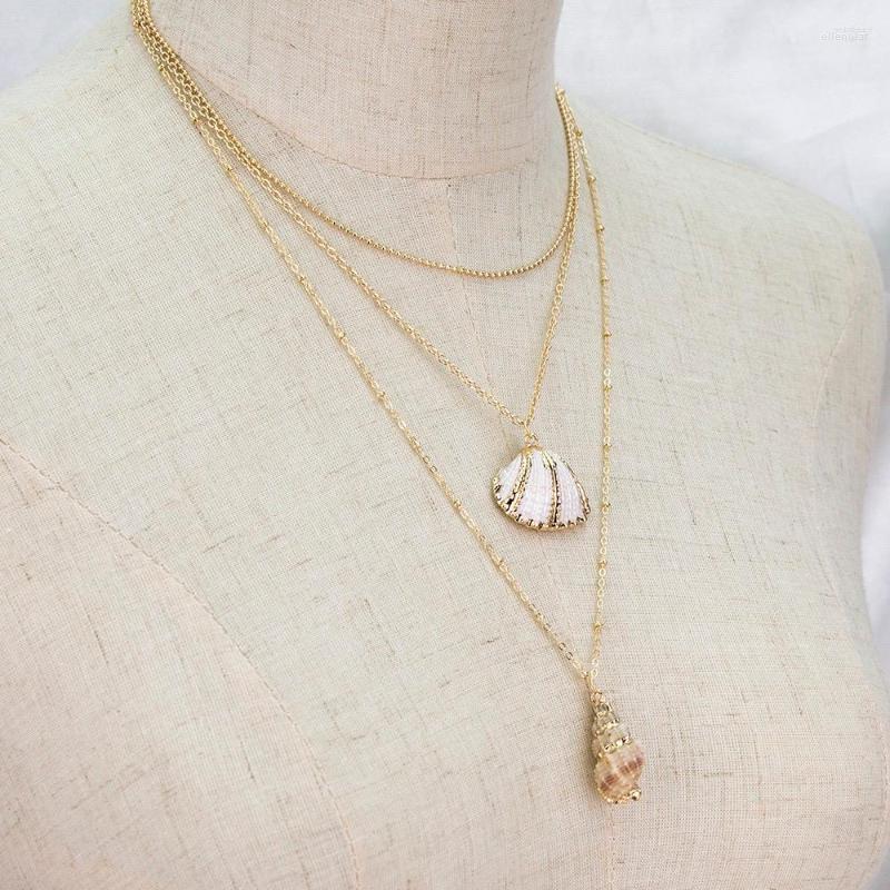 Pendant Necklaces 2023 Multilayer Crystal Moon Shell Pattern Coin Seashell Necklace Choker Women Statement Summer Beach Jewelry
Pendant Necklaces 2023 Multilayer Crystal Moon Shell Pattern Coin Seashell Necklace Choker Women Statement Summer Beach Jewelry