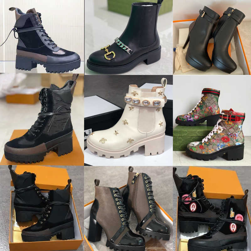 Designer Boots Women Martin Boots Laureate Platform Desert Leather Boots Embroidered Lace-up Ankle Real Calf Shoes High Quality With Box NO013, 33
Designer Boots Women Martin Boots Laureate Platform Desert Leather Boots Embroidered Lace-up Ankle Real Calf Shoes High Quality With Box NO013, 33