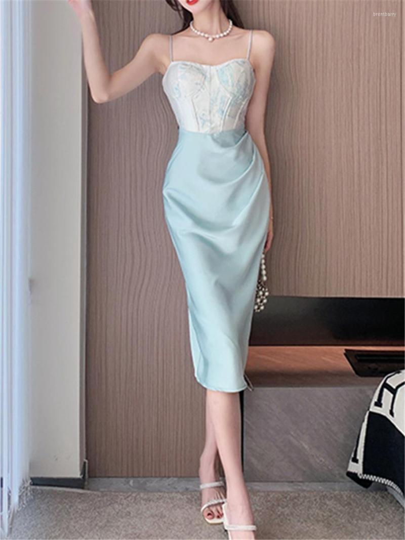 Casual Dresses Sexy Spaghetti Straps Women Summer Party Midi Dress 2023 Evening Backless Elegant Prom Vestidos Robe Female Slim Clothes, Light green
Casual Dresses Sexy Spaghetti Straps Women Summer Party Midi Dress 2023 Evening Backless Elegant Prom Vestidos Robe Female Slim Clothes, Light green