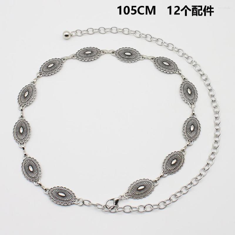Belts WESTERN CONCHO BELT Vintage Metal Women For Dress High Waist Chain Boho Accessories Cowgirl Summer G, 120cm
Belts WESTERN CONCHO BELT Vintage Metal Women For Dress High Waist Chain Boho Accessories Cowgirl Summer G, 120cm
