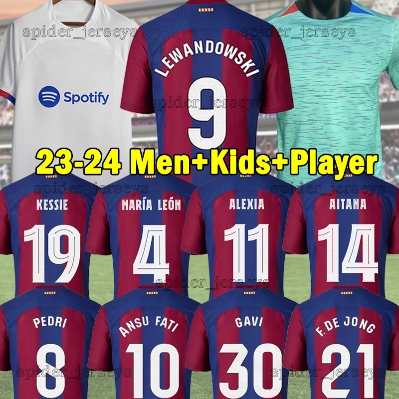 23 24 Lewandowski Rosalia Motomami soccer jerseys PEDRI ANSU FATI O. DEMBELE R. ARAUJO FERRAN KESSIE 2023 2024 BaRcElOnAs player version Shirts GAVI ADAMA kids kits set, Basailuona 23-24 home
23 24 Lewandowski Rosalia Motomami soccer jerseys PEDRI ANSU FATI O. DEMBELE R. ARAUJO FERRAN KESSIE 2023 2024 BaRcElOnAs player version Shirts GAVI ADAMA kids kits set, Basailuona 23-24 home