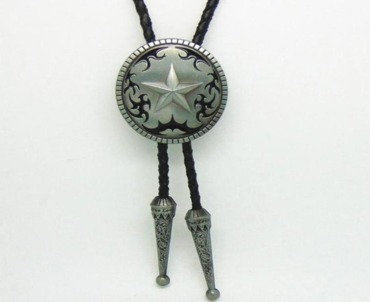 Bow Ties Western Cowboy Bolo For Men Vintage Style Star Metal Zinc Alloy Necklace Fashion Jewelry Leather Rope Tie2426811
Bow Ties Western Cowboy Bolo For Men Vintage Style Star Metal Zinc Alloy Necklace Fashion Jewelry Leather Rope Tie2426811