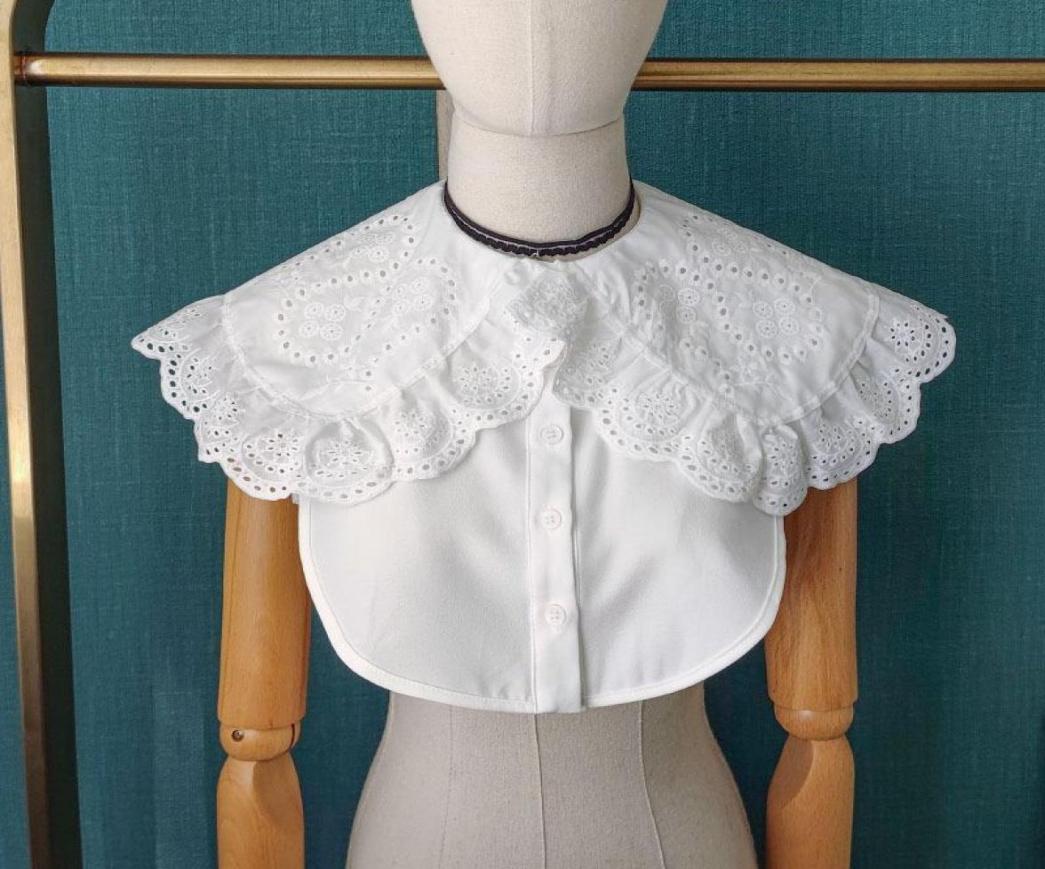 Bow Ties Fake Collar Half Shirt Ladies False For Woman Clothing Detachable Lace Big Lapel Shawl Faux Col Tie3667299
Bow Ties Fake Collar Half Shirt Ladies False For Woman Clothing Detachable Lace Big Lapel Shawl Faux Col Tie3667299