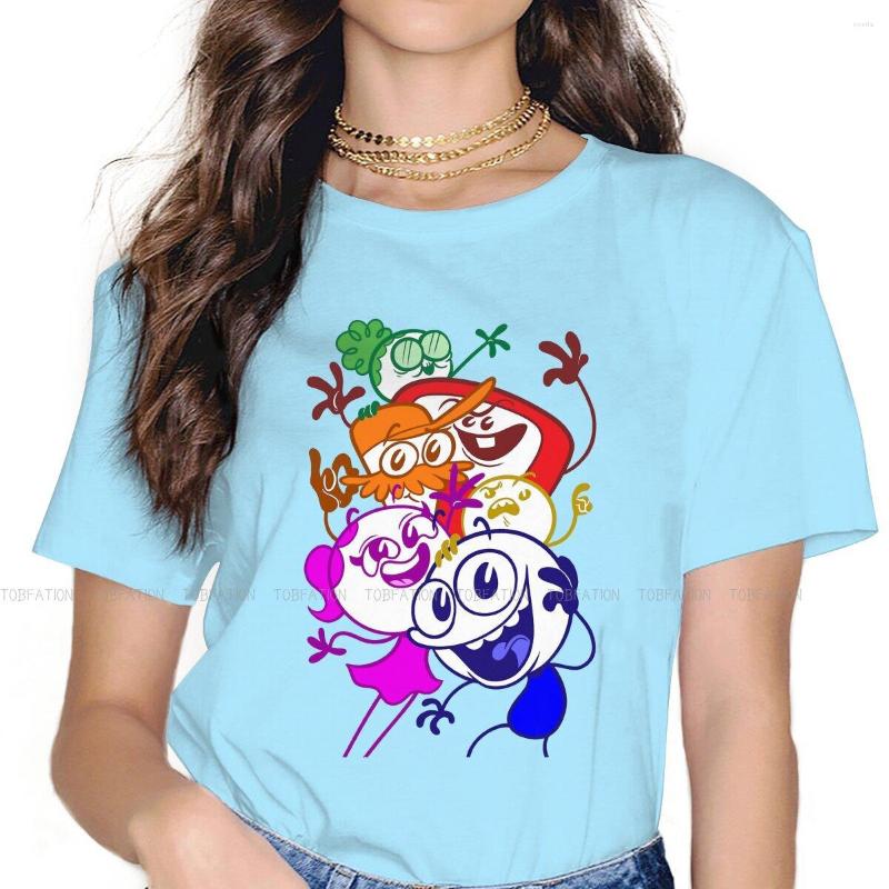 Women' T Shirts Happy Fashion TShirts Pencilmation Cartoons Hanke Casual Series Female Graphic Fabric Shirt Round Neck Big Size, Blue green
Women' T Shirts Happy Fashion TShirts Pencilmation Cartoons Hanke Casual Series Female Graphic Fabric Shirt Round Neck Big Size, Blue green