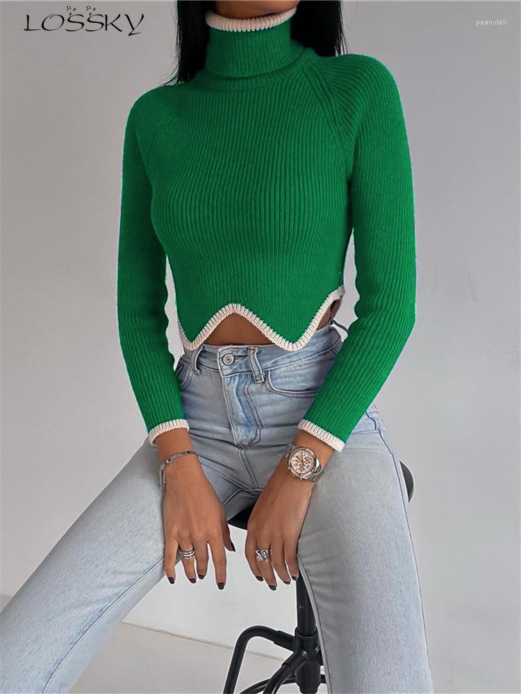 Women's Sweaters Fashion Knitted Crop Top Women Autumn Winter Casual White Long Sleeve Tops Slim Turtleneck Sweater Elegant Pullover 2023
Women's Sweaters Fashion Knitted Crop Top Women Autumn Winter Casual White Long Sleeve Tops Slim Turtleneck Sweater Elegant Pullover 2023