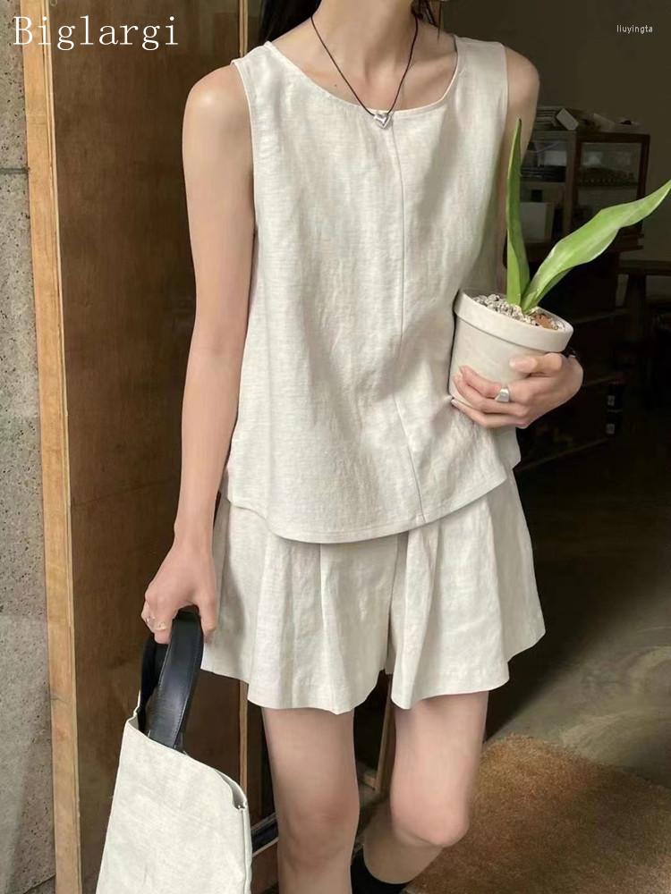 Women's Tracksuits Summer2 Two Piece Set Women Tops Korea Style Sleeveless Ladies Casual Loose Short Woman Pants 2023 Calzones Mujer, Black sets
Women's Tracksuits Summer2 Two Piece Set Women Tops Korea Style Sleeveless Ladies Casual Loose Short Woman Pants 2023 Calzones Mujer, Black sets